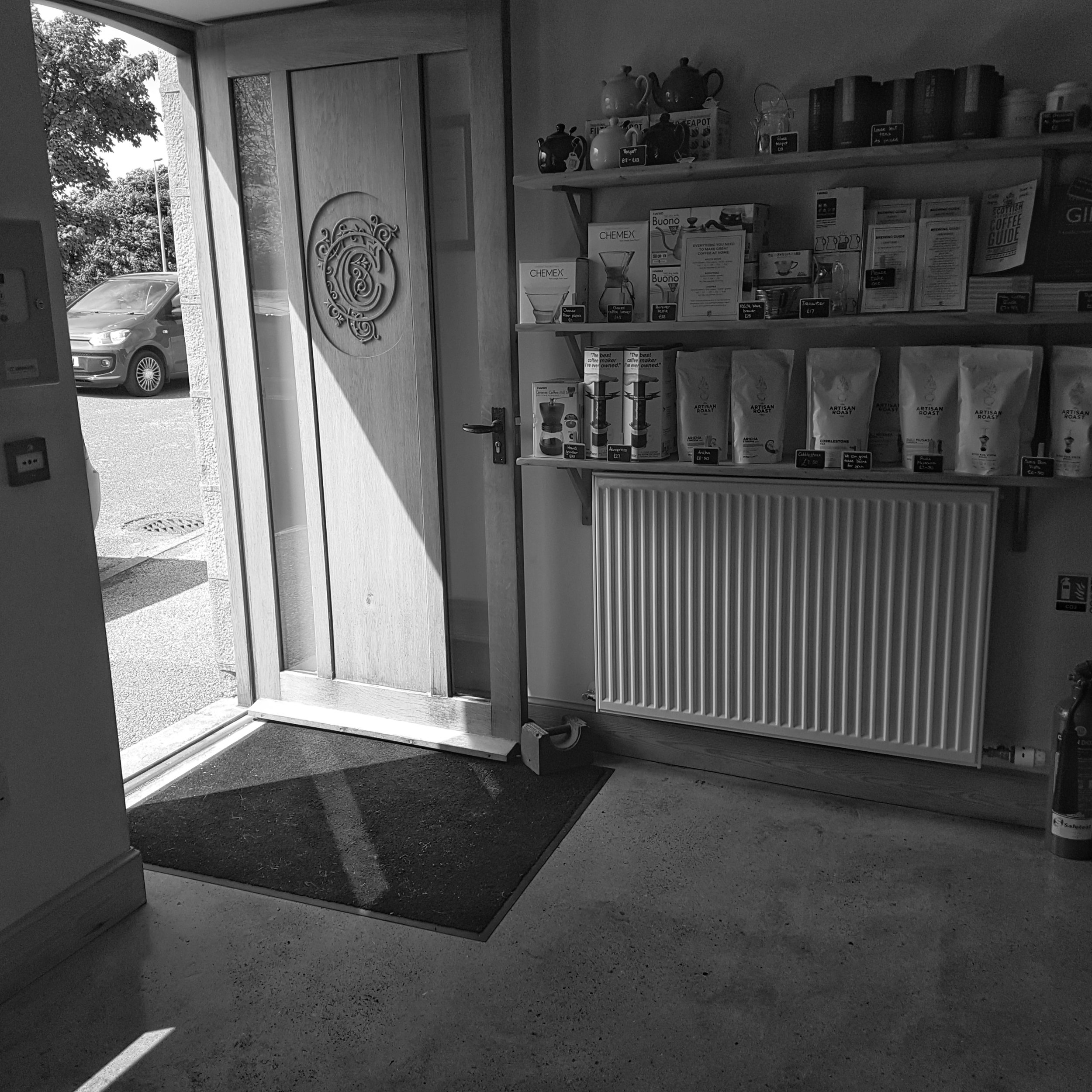 THE COFFEE APOTHECARY UPDATE, UDNY, ABERDEENSHIRE