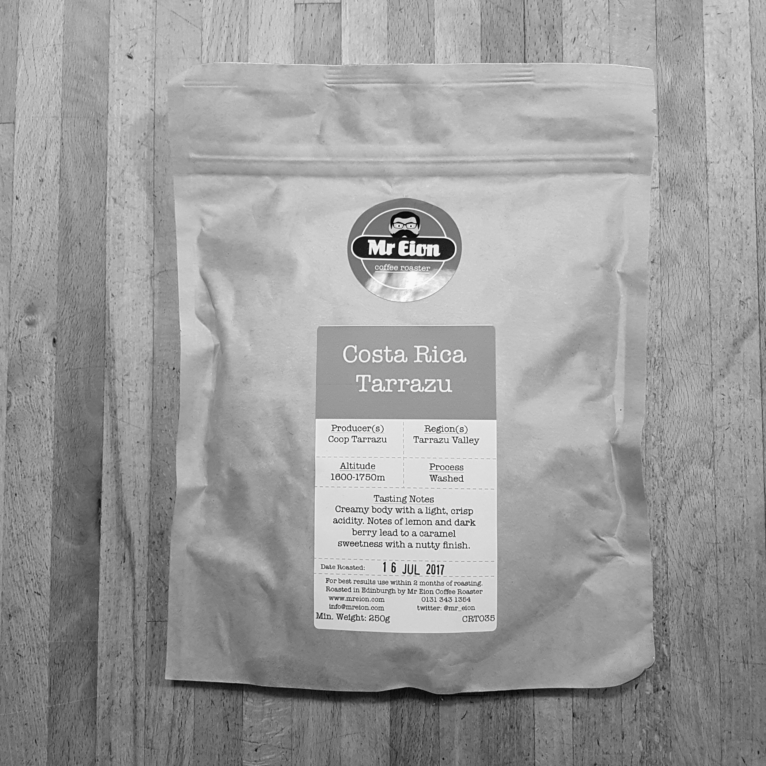 COSTA RICA TARRAZÚ, MR EION COFFEE ROASTER