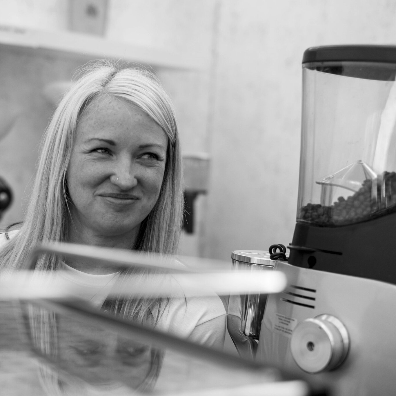 Lisa Lawson, founder of Dear Green and the Glasgow Coffee Festival at last year’s event. Courtesy of Glasgow Coffee Festival.